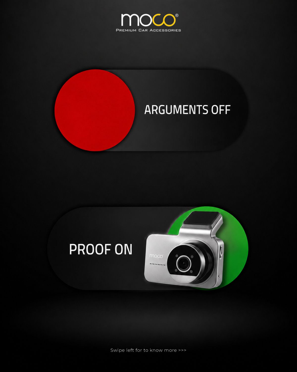 Dashcam evidence use case in a car