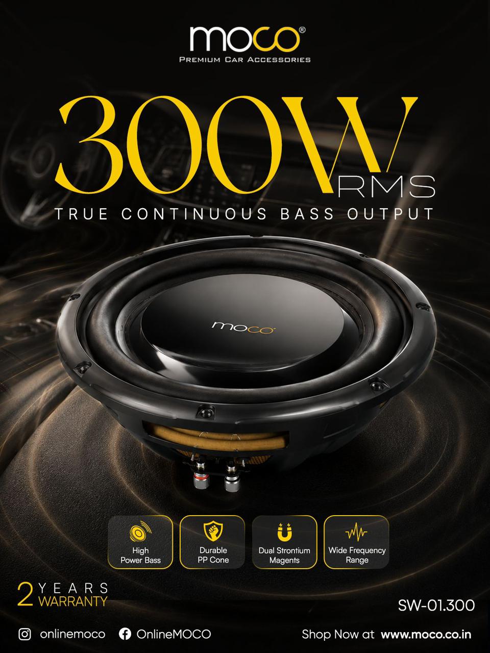 MOCO SW-01.300 — Audio
